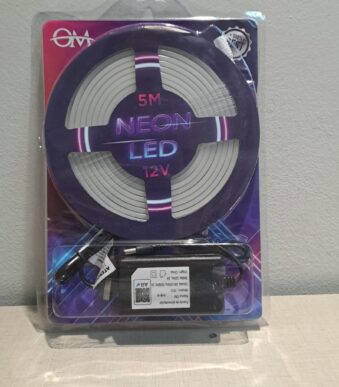 KIT TIRA DE LED TIPO NEON 5 M BLANCO FRIO