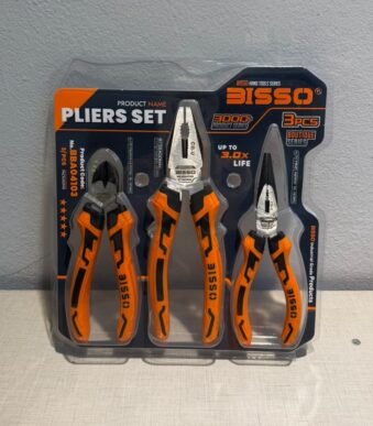 SET DE 3 PINZAS BS-125