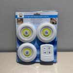 KIT SET 3 LUCES CON CONTROL REMOTO EA-492