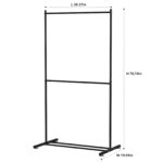 ORGANIZADOR DE ROPA 185X100X40CM PERCHERO