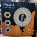 Panel de luz led 18" en forma de aro 3 tonos de luz FW-451