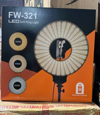 Panel de luz led 14" en forma de aro 3 tonos de luz FW-321