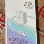 cargador seisa + cable 1 m v8 2.1 am REAL
