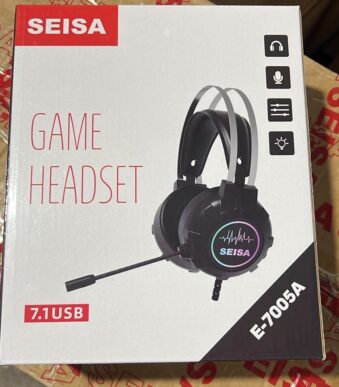 AURICULAR GAMER CON MICROFONO SEISA E-7005A