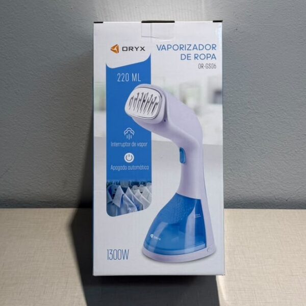 vaporizador de ropa- plancha vertical oryx