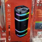 PARLANTE BT 8 X2 CON CONECTOR A CORRIENTE + 1 MICROFONO Y CONTROL REMOTO YX-C8803