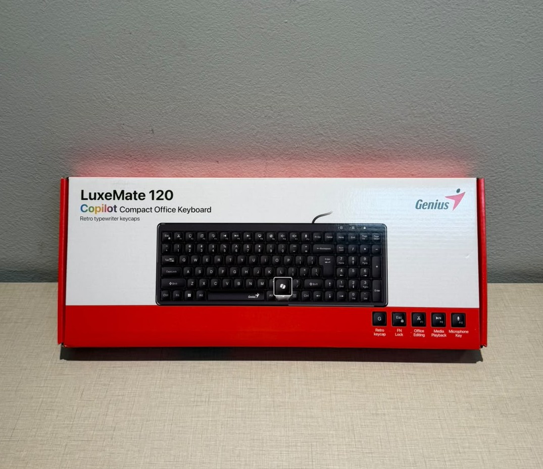 TECLADO GENIUS LUXEMATE 120 NEGRO USB TECLADO GENIUS LUXEMATE 120 NEGRO USB