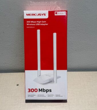 ADAPTADOR WIFI USB CON ANTENAS - WIRELESS USB MW300UH