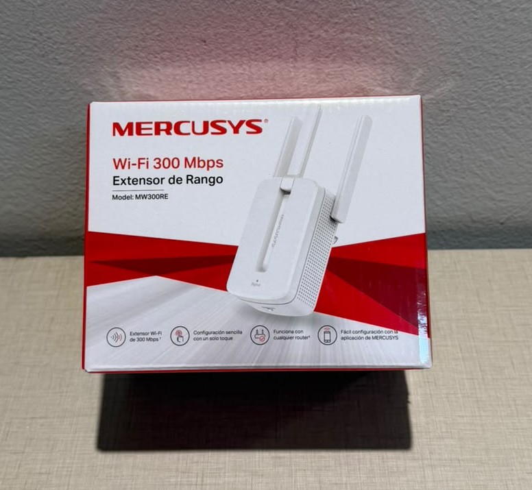 Extensor de Rango Mercusys MW300RE wifi repetidor Extensor de Rango Mercusys MW300RE wifi repetidor