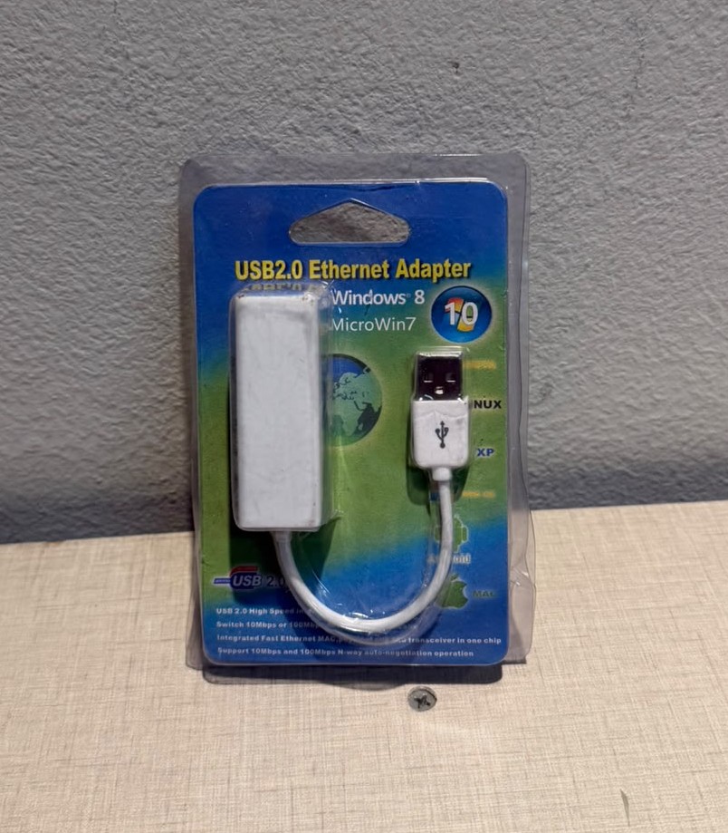 Cable Adaptador de USB 2.0 a Rj45 Smf7809