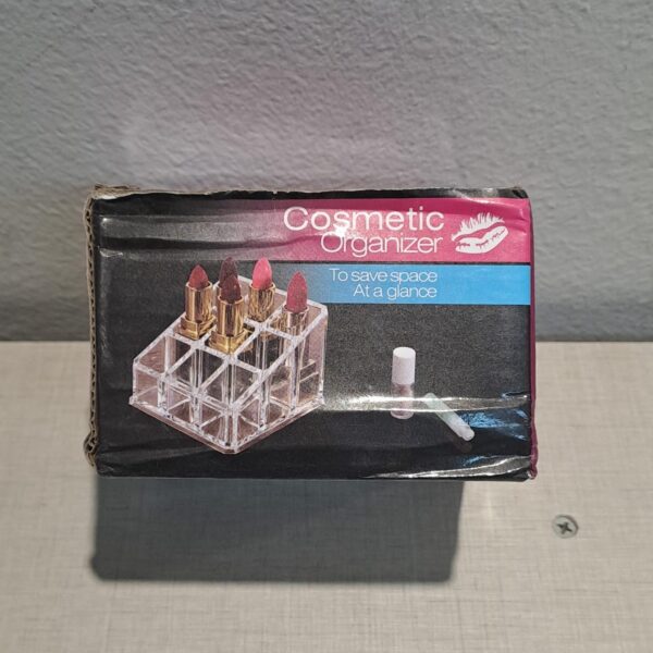 organizador de cosmeticos pintalabios de acrilico