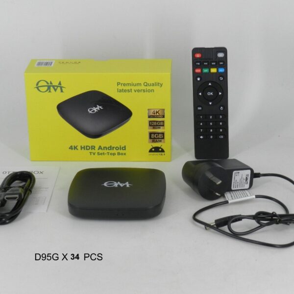 TV BOX OM 4K 8GB