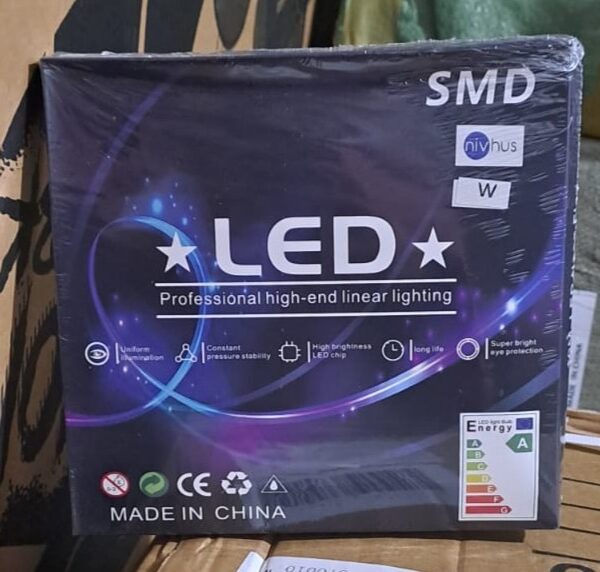 TIRA LED CON SILICONA 5M NV-100-5M TIPO NEON WW BLANCO NEUTRO 4000K