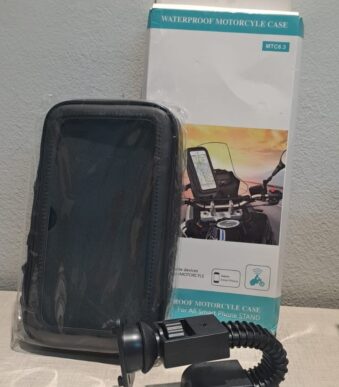 SOPORTE + FUNDA DE CELULAR PARA MOTO MTC6.3