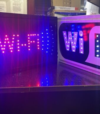 cartel luminoso wifi RETRO -  OFERTA