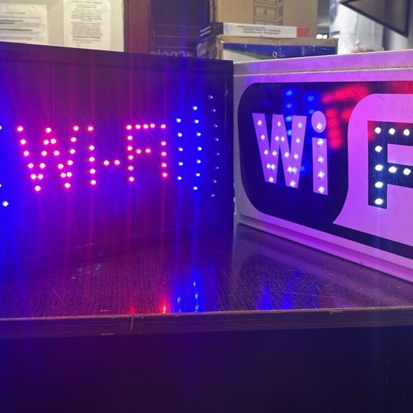 cartel luminoso wifi RETRO -  OFERTA