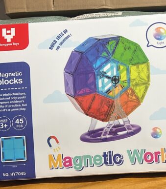 BLOQUES MAGNETICOS 45 PIEZAS HY7045