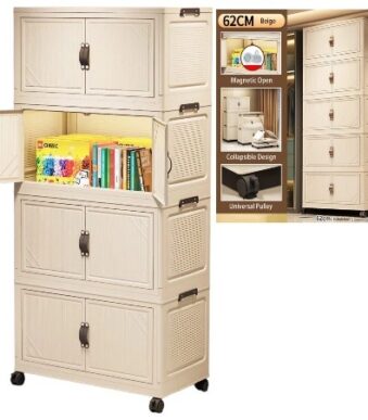 ORGANIZADOR PLEGABLE 4 NIVELES CAJONERA ESTANTE PF6504