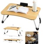 OR-TB01 MESA DE MADERA PORTATIL PARA NOTEBOOK (60CM X 40CM)