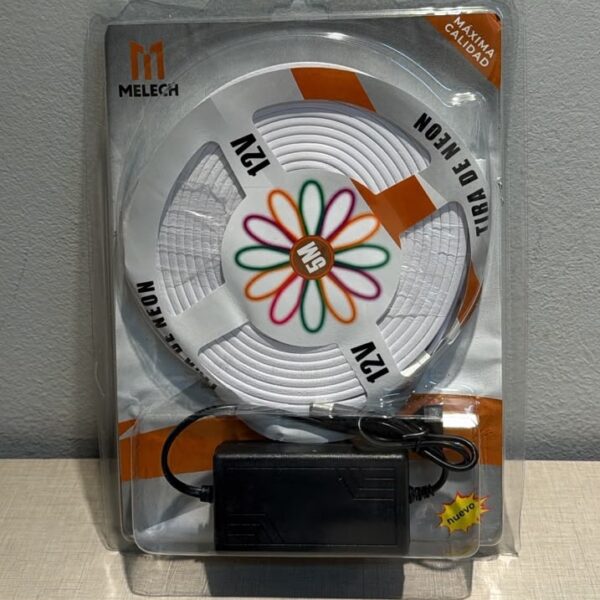 KIT TIRA DE LED TIPO NEON 5 M BLANCO FRIO