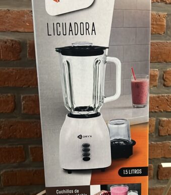 LICUADORA ORYX OR 1.5L JARRA DE VIDRIO OR-1005