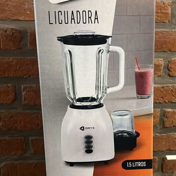 LICUADORA ORYX OR 1.5L JARRA DE VIDRIO OR-1005