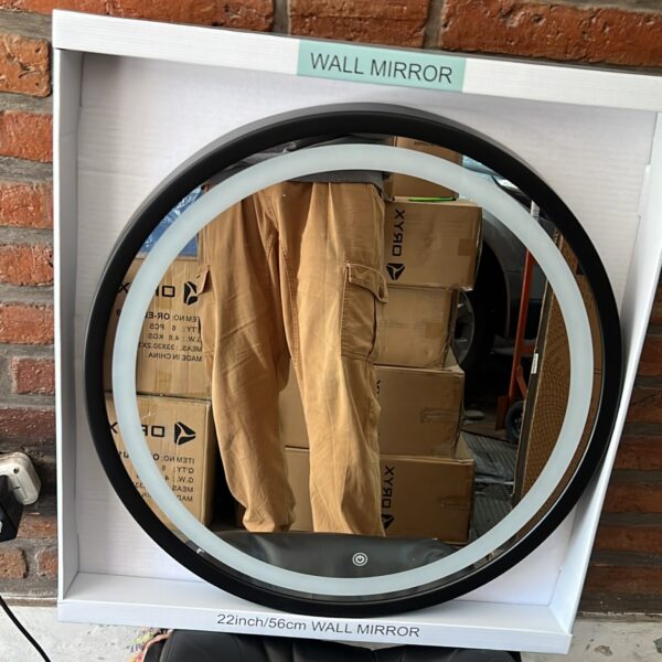 ESPEJO REDONDO CON LED 22" EDU1311
