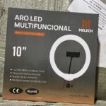 ARO DE LUZ LED PARA TIK TOK 10" CON TRIPODE 2M MELECH