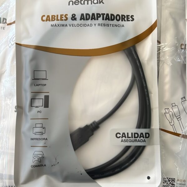 CABLE USB A TIPO C NETMAK 3.1AM 1.5M NM-C99