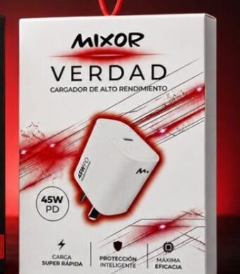 CARGADOR 220V  45W - VERDAD - 1 TC PD + CABLE TC - MIXOR