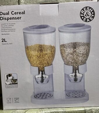 DISPENSER DE CEREALES DOBLE 2L M-418