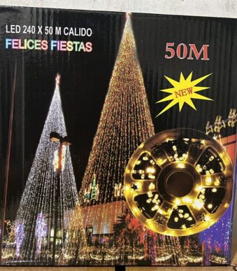 ROLLO 50 M LUCES CALIDA POL-18