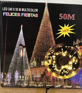 ROLLO 50 M LUCES CALIDA POL-18