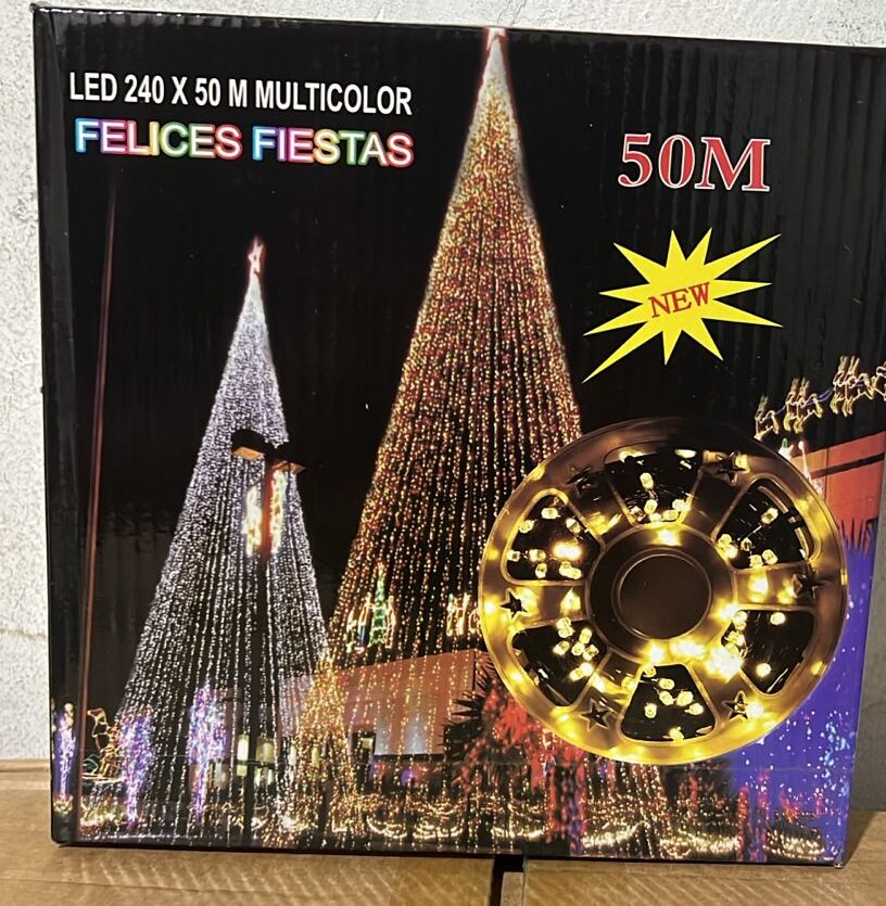 ROLLO 50 M LUCES CALIDA POL-18 ROLLO 50 M LUCES CALIDA POL-18