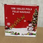 MANGUERA FINA DE LEDS VIOLETA 10 M POL9