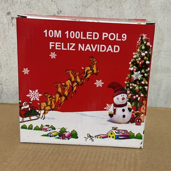 MANGUERA FINA DE LEDS VIOLETA 10 M POL9