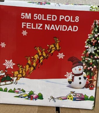 ROLLO 50 M LUCES CALIDA POL-18