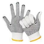 GUANTES ALGODON CALIDAD REFORZADO TRABAJO K-64177