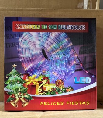 MANGUERA LED 10 METROS MULTICOLOR POL 13