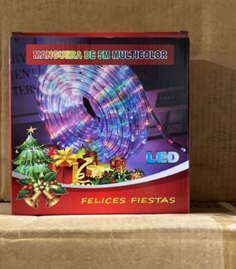 MANGUERA LED 5 METROS MULTICOLOR POL 10