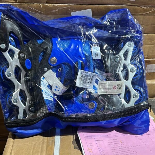 PATINES/ROLLERS -  TALLE 30/33 AJUSTABLE AZUL