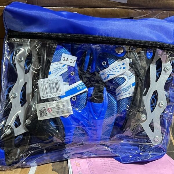 PATINES/ROLLERS -  TALLE 34/37 AJUSTABLE AZUL