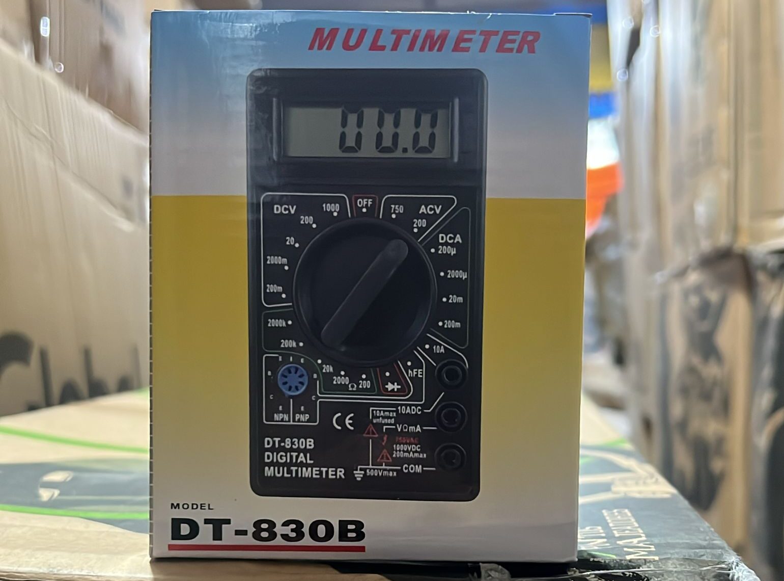 TESTER MULTIMETRO DIGITAL DT-830B TESTER MULTIMETRO DIGITAL DT-830B