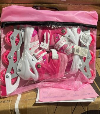 PATINES TALLE 34/37 AJUSTABLE ROSA