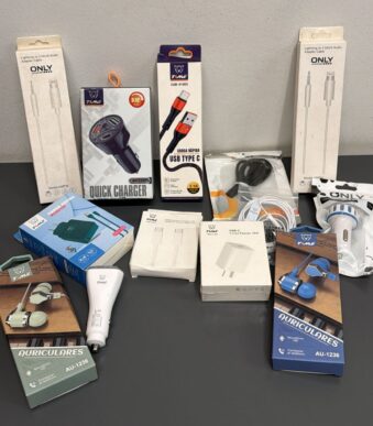 COMBO CARGADORES + CABLES TIME + ONLY (SIN DESCUENTO)