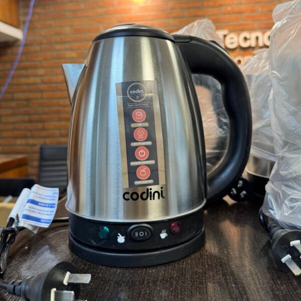 Pava Eléctrica Codini Acero Inoxidable 1.8lts (sin caja)