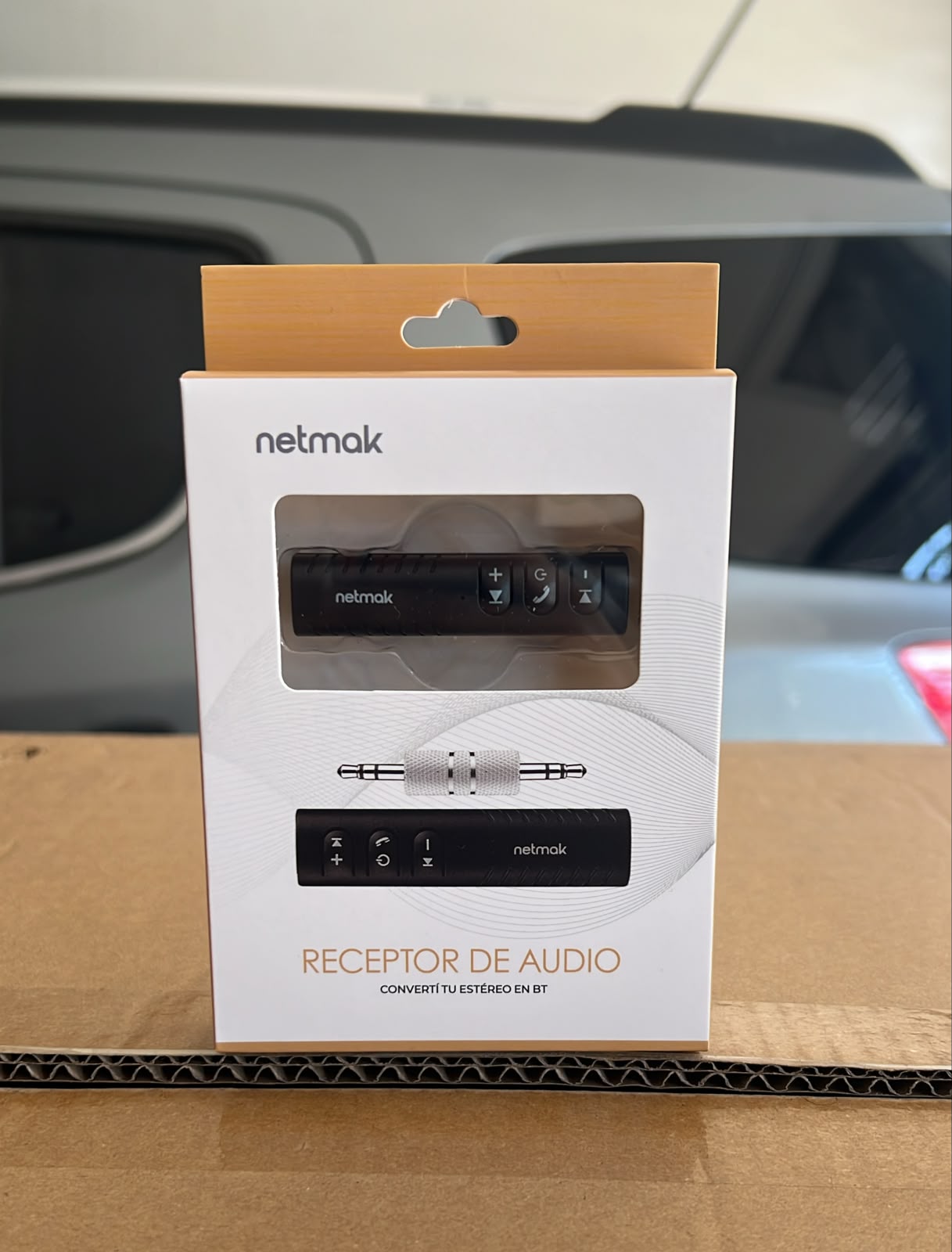 Receptor de Audio Bluethoot Netmak Nm-bt6