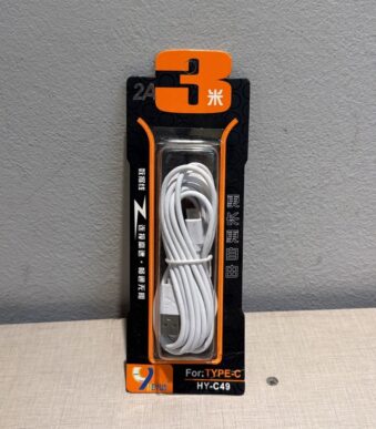 CABLE TIPO C DE 3 METROS HY-C49