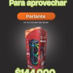 PARLANTE BT 12" X2 CON CONEXIÓN A 220V + 1 MICROFONO Y CONTROL REMOTO YX-C21027 - OFERTA (CON DETALLE)