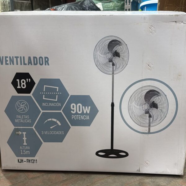 VENTILADOR DE PIE KANJI 18"